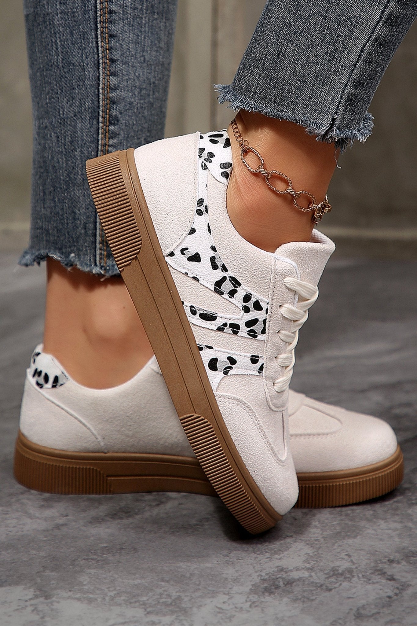 Samantha Lace Up Casual Shoes - Hello Beautiful BoutiqueWomens ShoesThreaded Pear