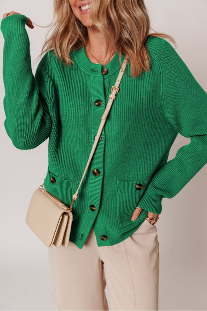 Samara Chunky Front Cardigan Sweater - Hello Beautiful BoutiqueCardigansThreaded Pear