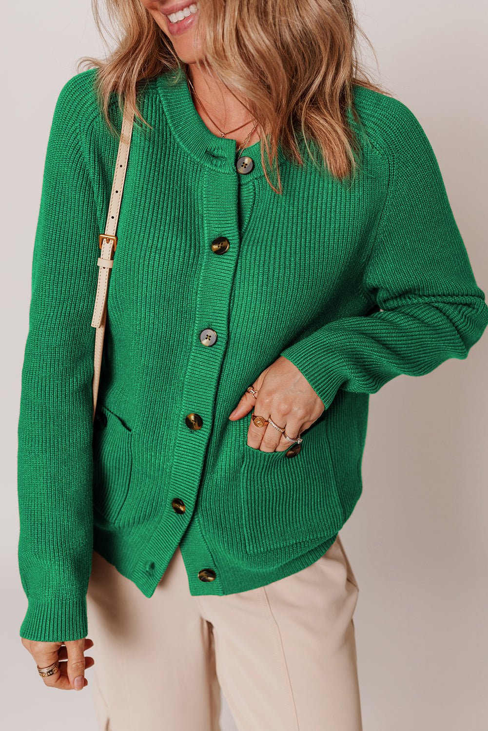 Samara Chunky Front Cardigan Sweater - Hello Beautiful BoutiqueCardigansThreaded Pear