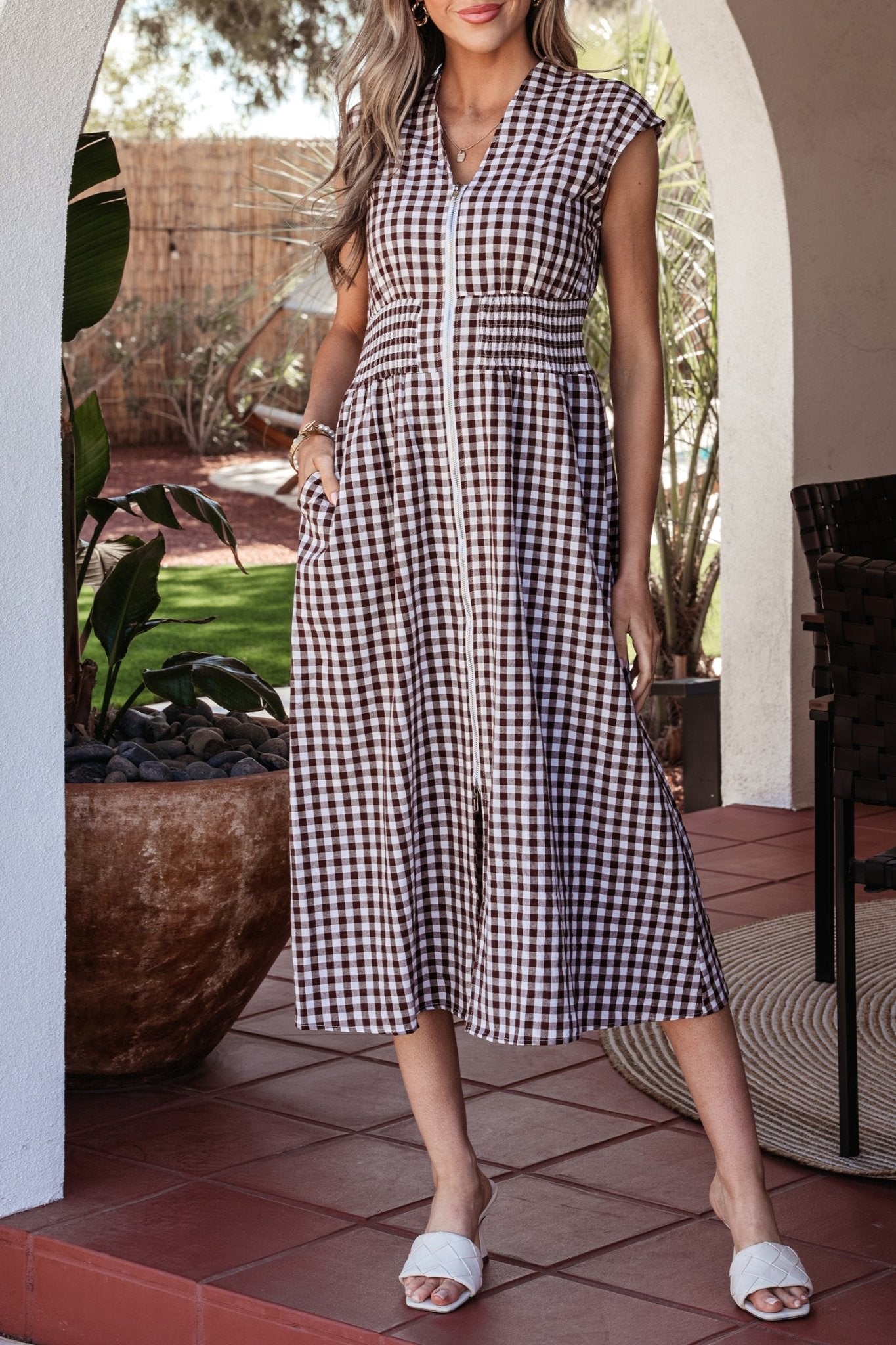 Sarahi Flare Sleeveless Maxi Dress - Hello Beautiful BoutiqueMaxi DressesThreaded Pear