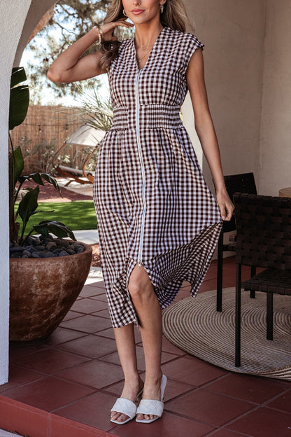 Sarahi Flare Sleeveless Maxi Dress - Hello Beautiful BoutiqueMaxi DressesThreaded Pear