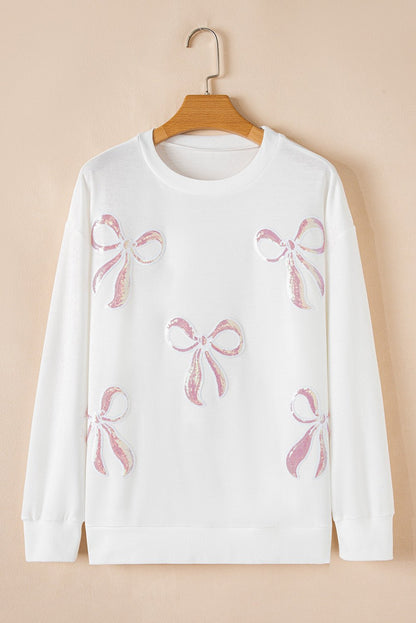 Saratris Drop Shoulder Oversized Sweatshirt - Hello Beautiful BoutiqueSweatshirts & HoodiesThreaded Pear