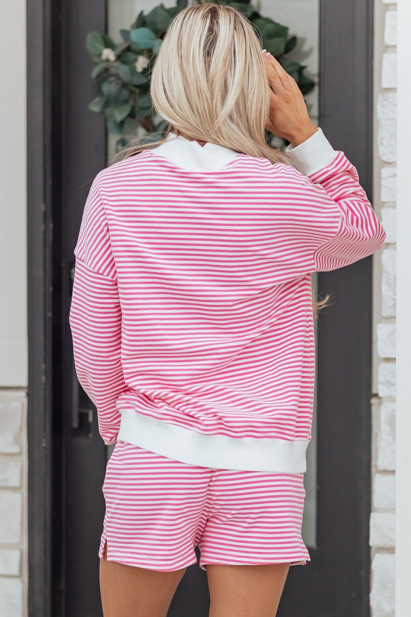 Sariyah Sweatshirt and Shorts Set - Hello Beautiful BoutiqueShort SetsThreaded Pear