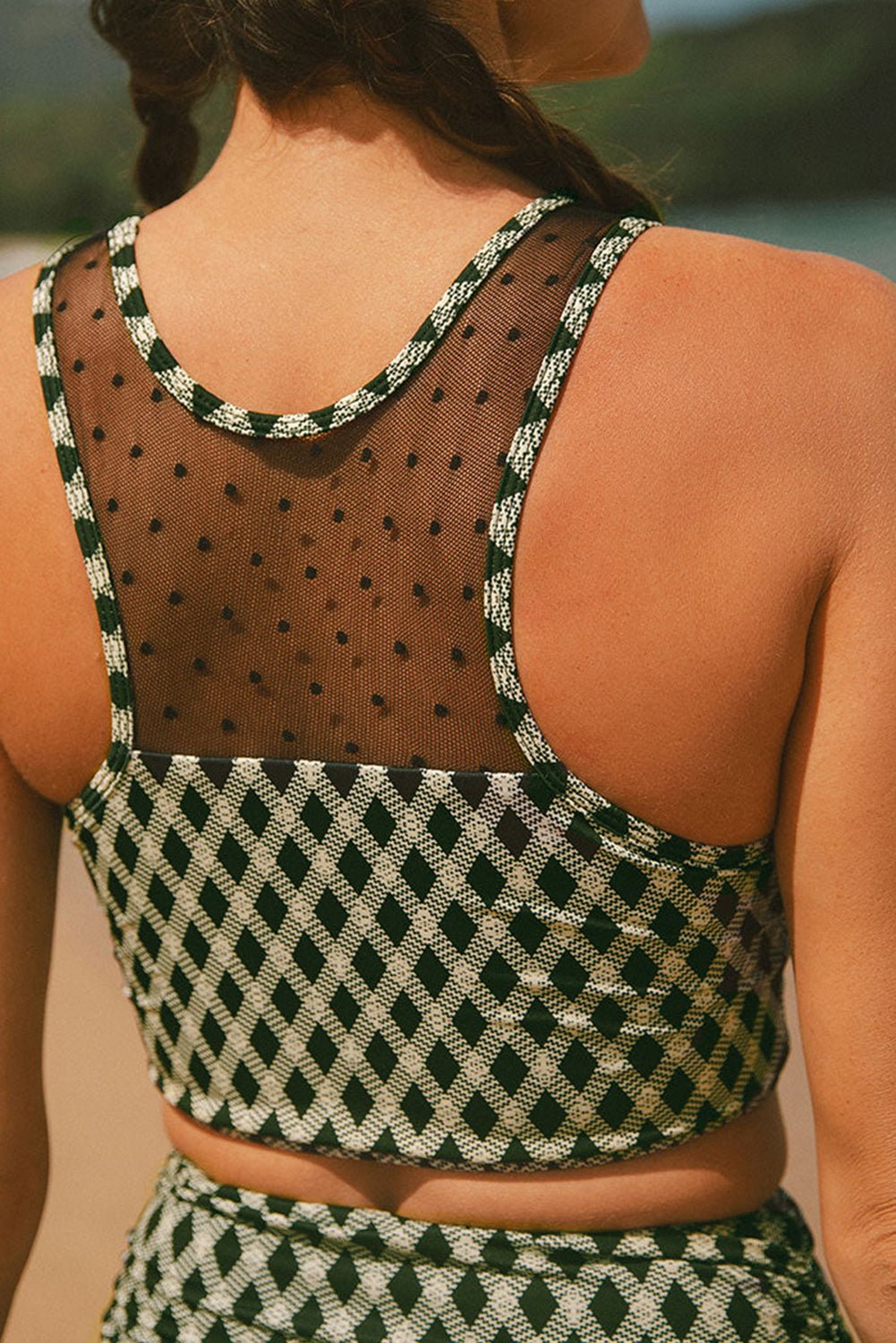 Sasha Patchwork High Waisted Bikini - Hello Beautiful BoutiqueBikinisThreaded Pear