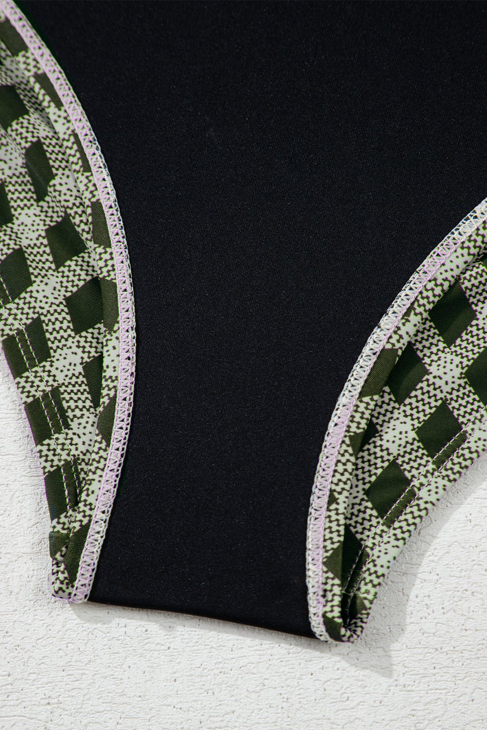 Sasha Patchwork High Waisted Bikini - Hello Beautiful BoutiqueBikinisThreaded Pear