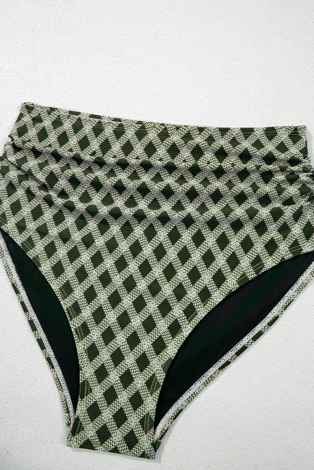 Sasha Patchwork High Waisted Bikini - Hello Beautiful BoutiqueBikinisThreaded Pear