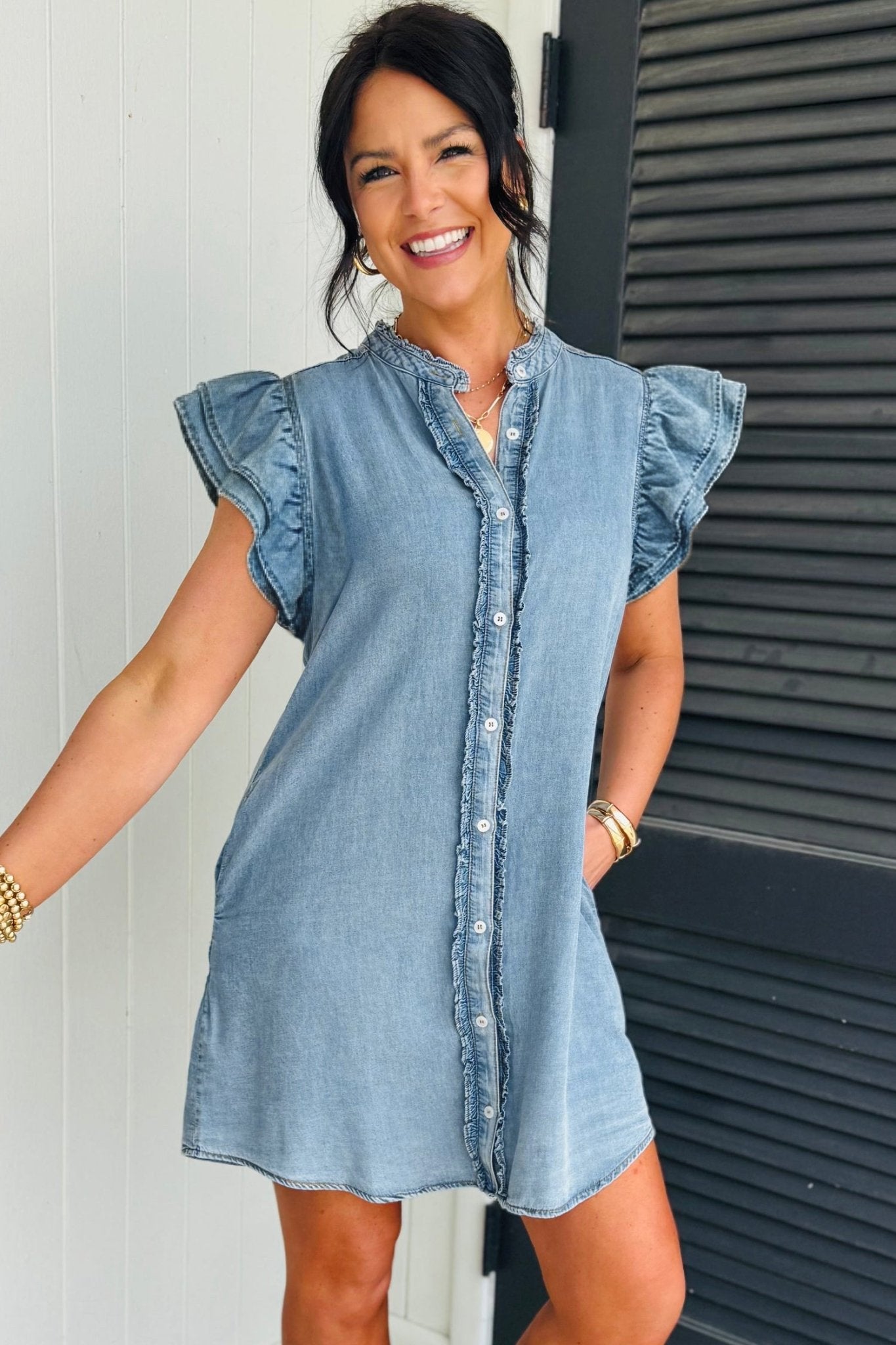 Sasha Short Sleeve Mini Dress - Hello Beautiful BoutiqueMini DressesThreaded Pear