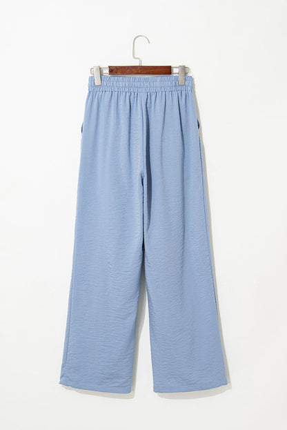 Sawyer Waistband Pleated Loose Pants - Hello Beautiful BoutiquePants & CulotteThreaded Pear