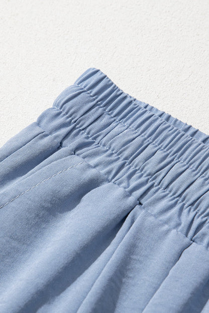 Sawyer Waistband Pleated Loose Pants - Hello Beautiful BoutiquePants & CulotteThreaded Pear