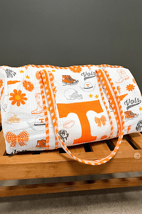 SC - ETA 8/3 - Sweet as Tennessee Duffel Bag© - Hello Beautiful BoutiqueWS 640 HandbagsNash Grey Wholesale