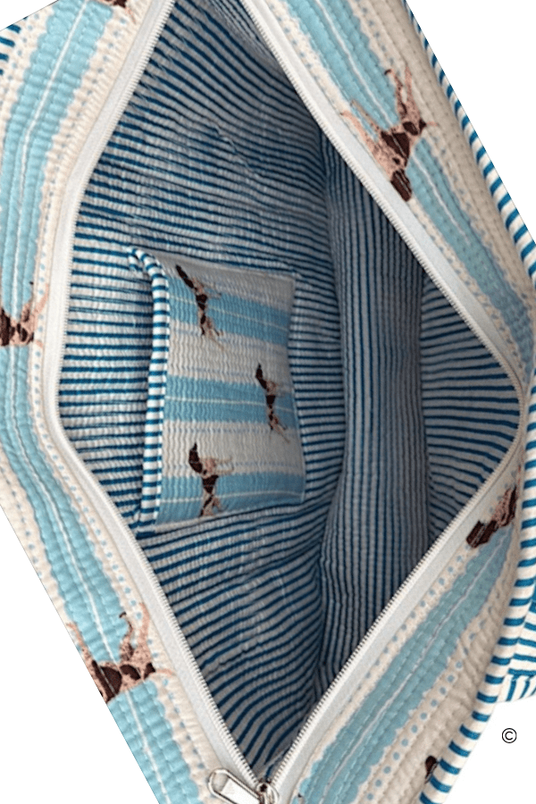 SC - Rue in Blue Tote Bag© - Hello Beautiful BoutiqueWS 640 HandbagsNash Grey Wholesale