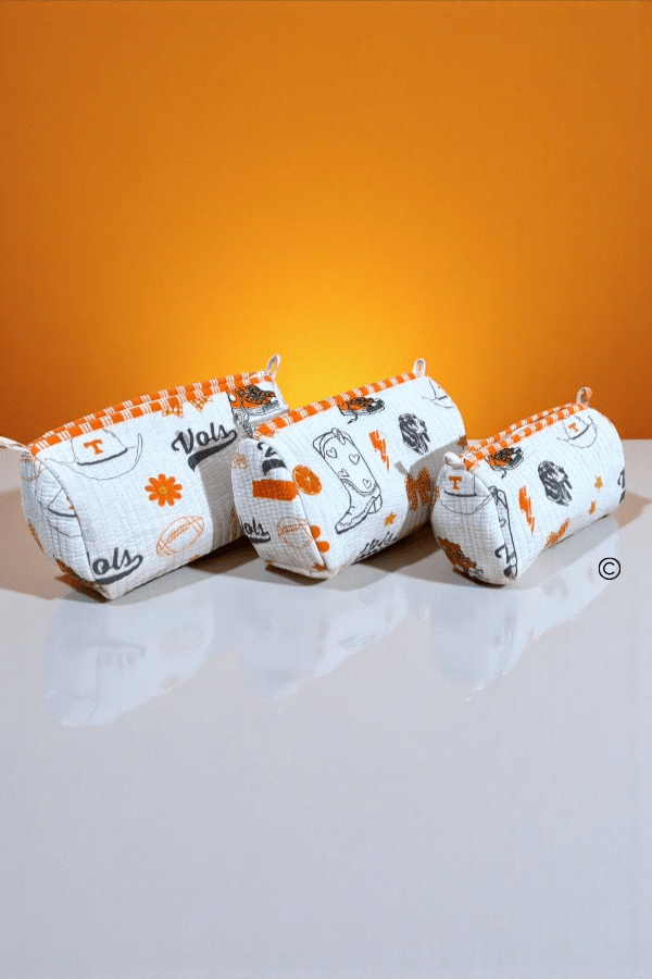 SC - Sweet as Tennessee Cosmetic Bag Set© - Hello Beautiful BoutiqueWS 600 AccessoriesNash Grey Wholesale