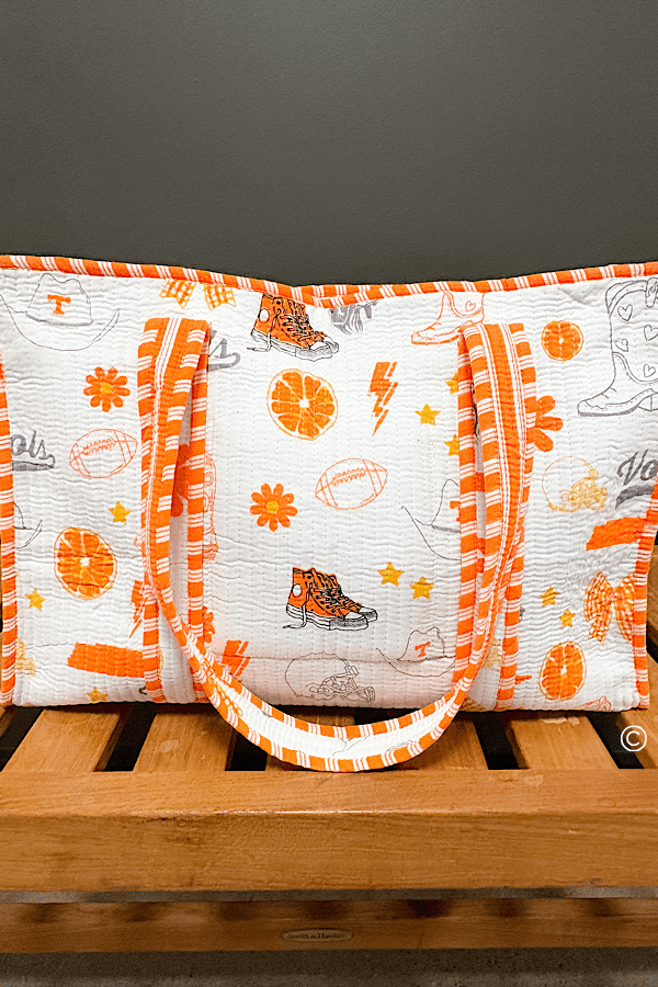 SC - Updated Sweet as Tennessee Tote Bag© - Hello Beautiful BoutiqueWS 640 HandbagsNash Grey Wholesale