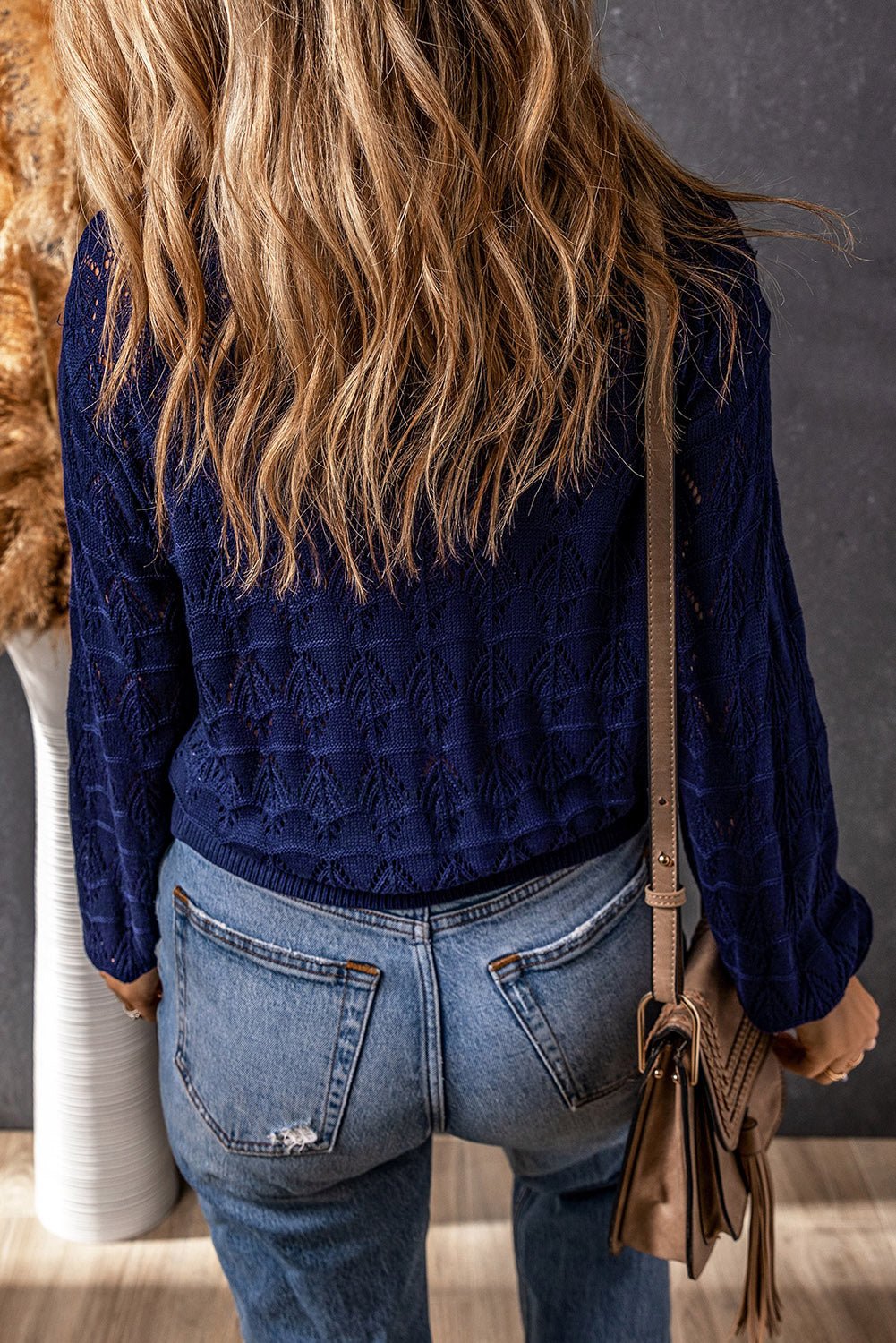 Scarlet Lightweight Front Crochet Cardigan - Hello Beautiful BoutiqueCardigansThreaded Pear