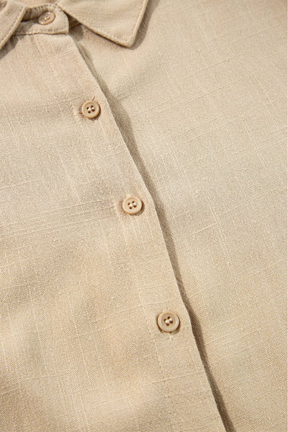 Scarlet Sleeve Tiered Pleated Shirt - Hello Beautiful Boutique20% OFFThreaded Pear