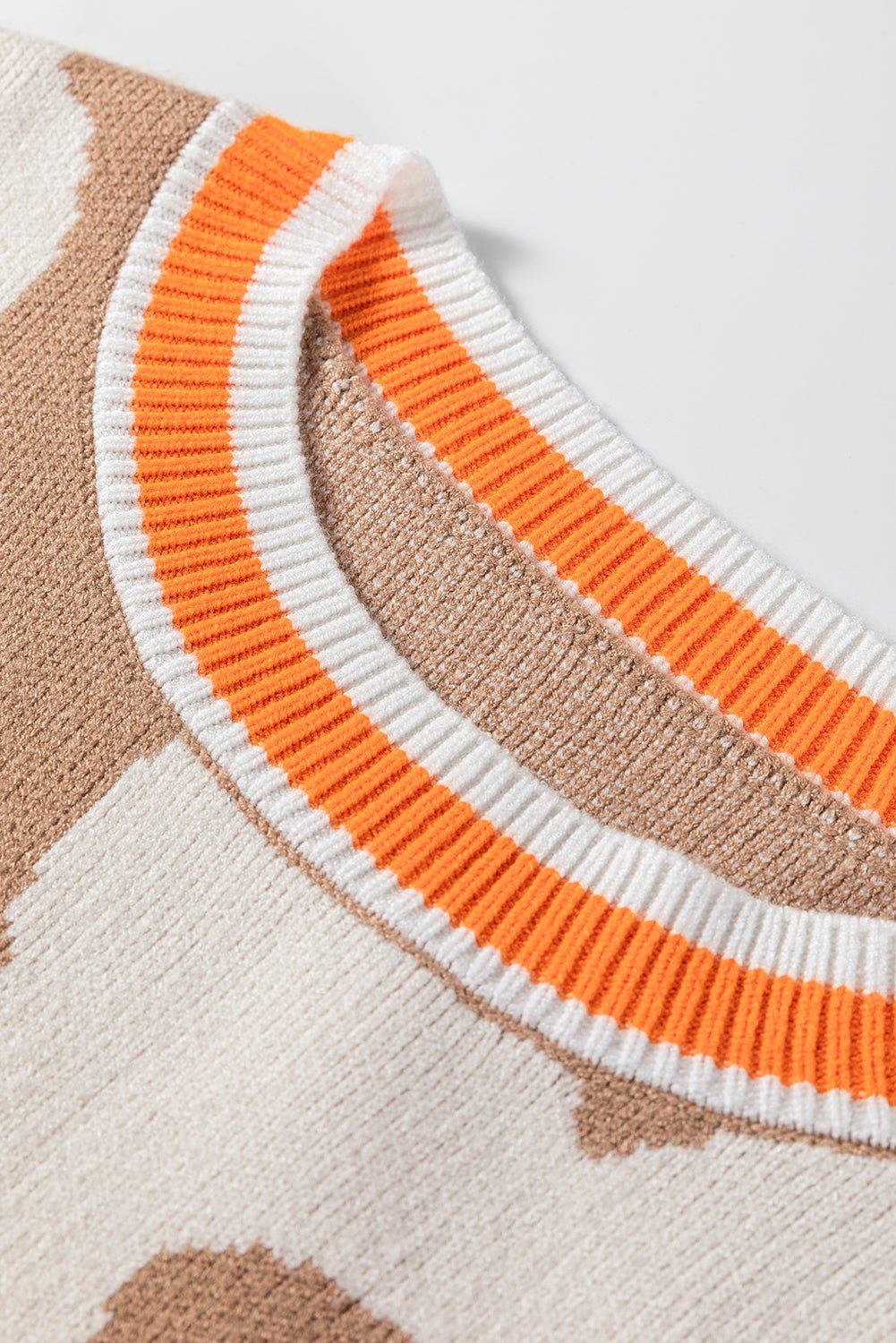 Scarlett Contrast Striped Baggy Sweater - Hello Beautiful BoutiqueSweatersThreaded Pear