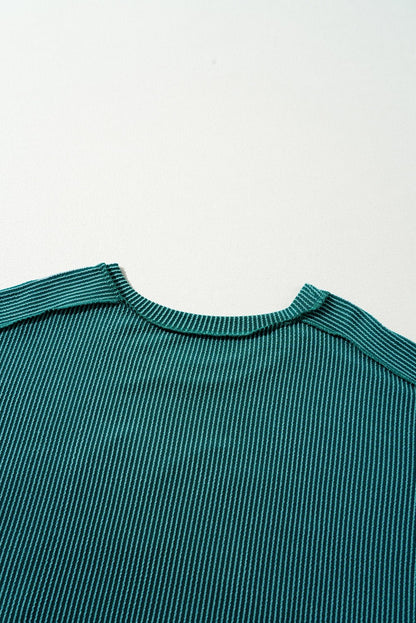 Selah Batwing Sleeve Knit Top - Hello Beautiful BoutiqueLong Sleeve TopsThreaded Pear