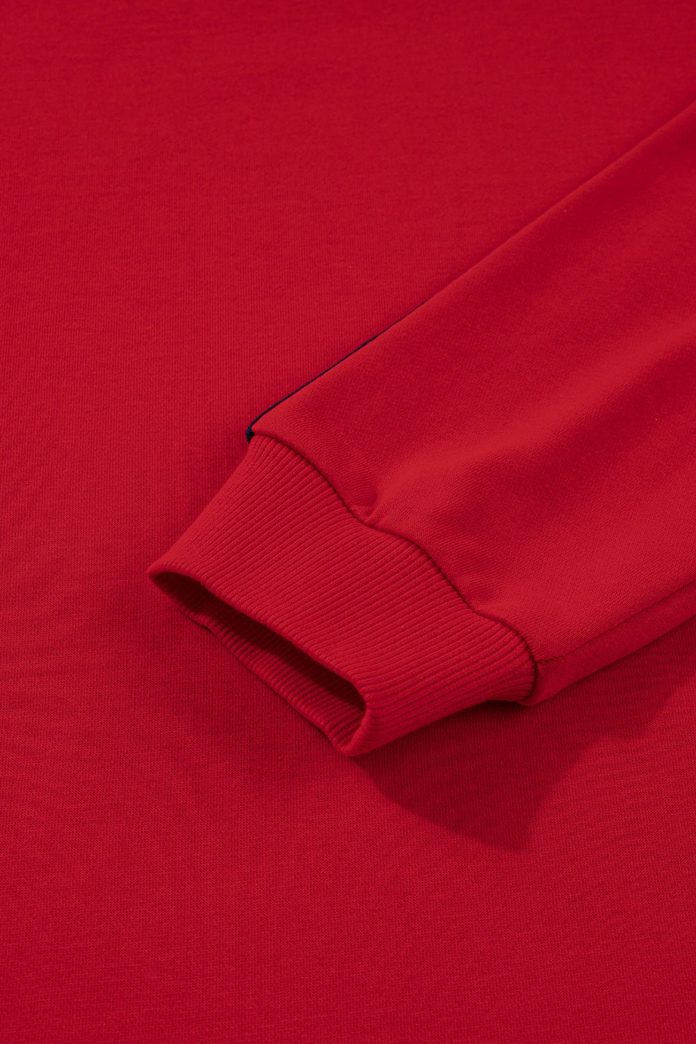 Seramya Striped Detail Varsity Sweatshirt - Hello Beautiful BoutiqueSweatshirts & HoodiesThreaded Pear