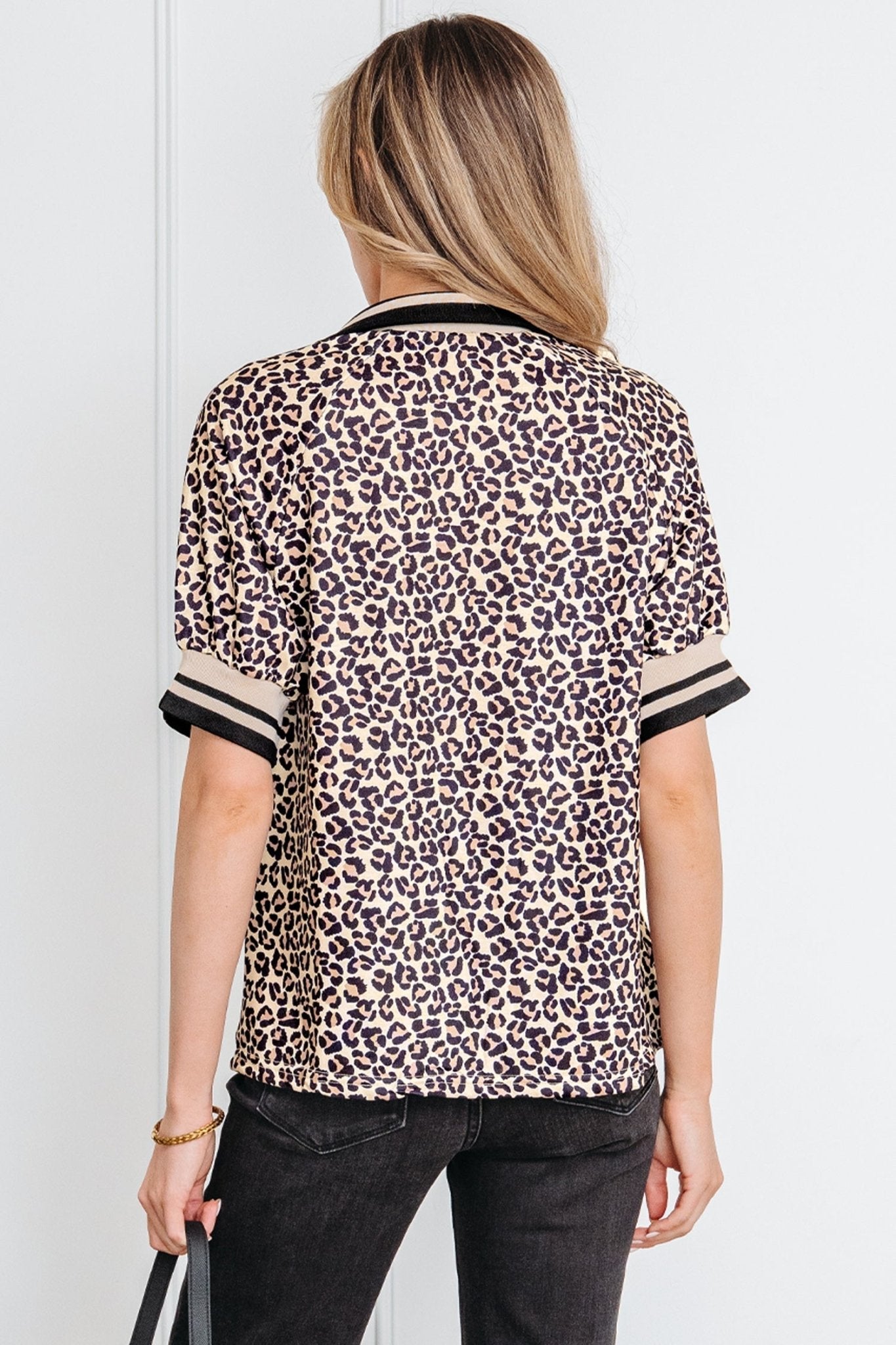 Seraphina Patchwork Short Sleeve Top - Hello Beautiful BoutiqueBlouses & ShirtsThreaded Pear