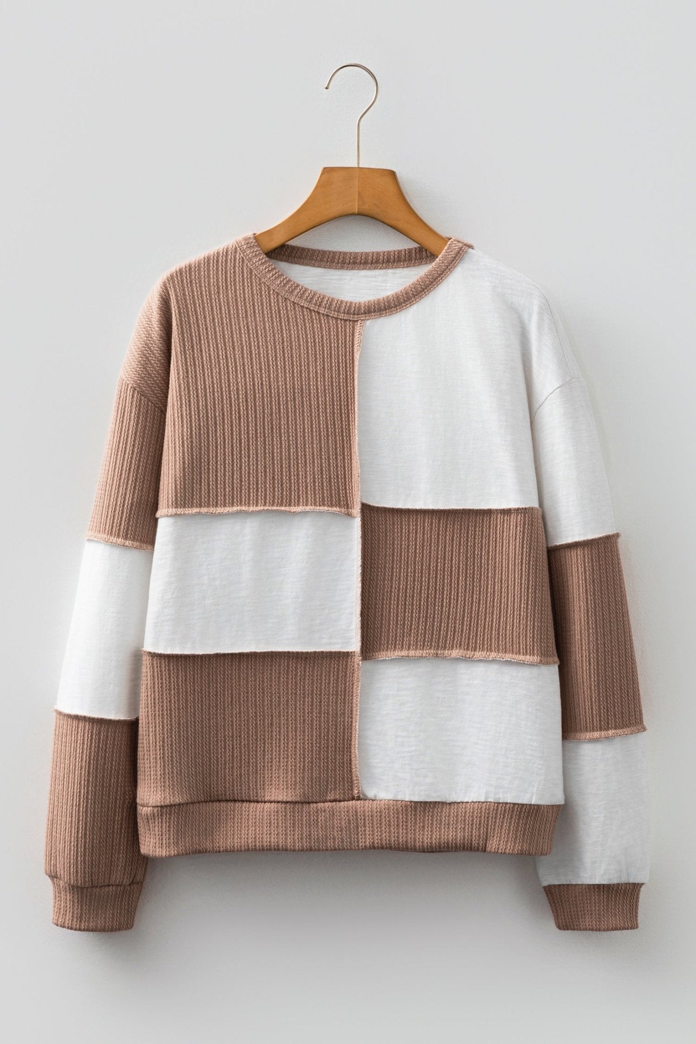 Seraphina Raw Seamed Knitted Jumper - Hello Beautiful BoutiqueLong Sleeve TopsThreaded Pear