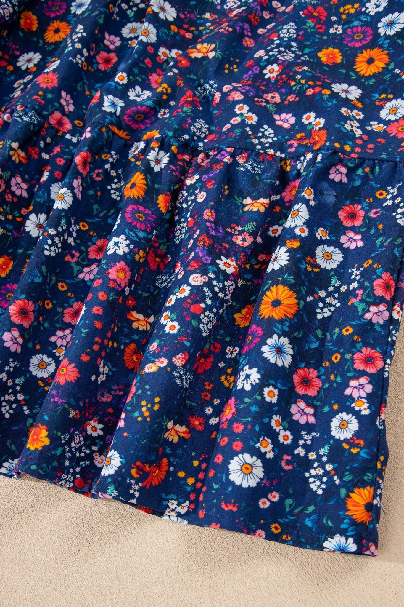 Serenity Puff Sleeve Mini Dress - Hello Beautiful BoutiqueFloral DressesThreaded Pear