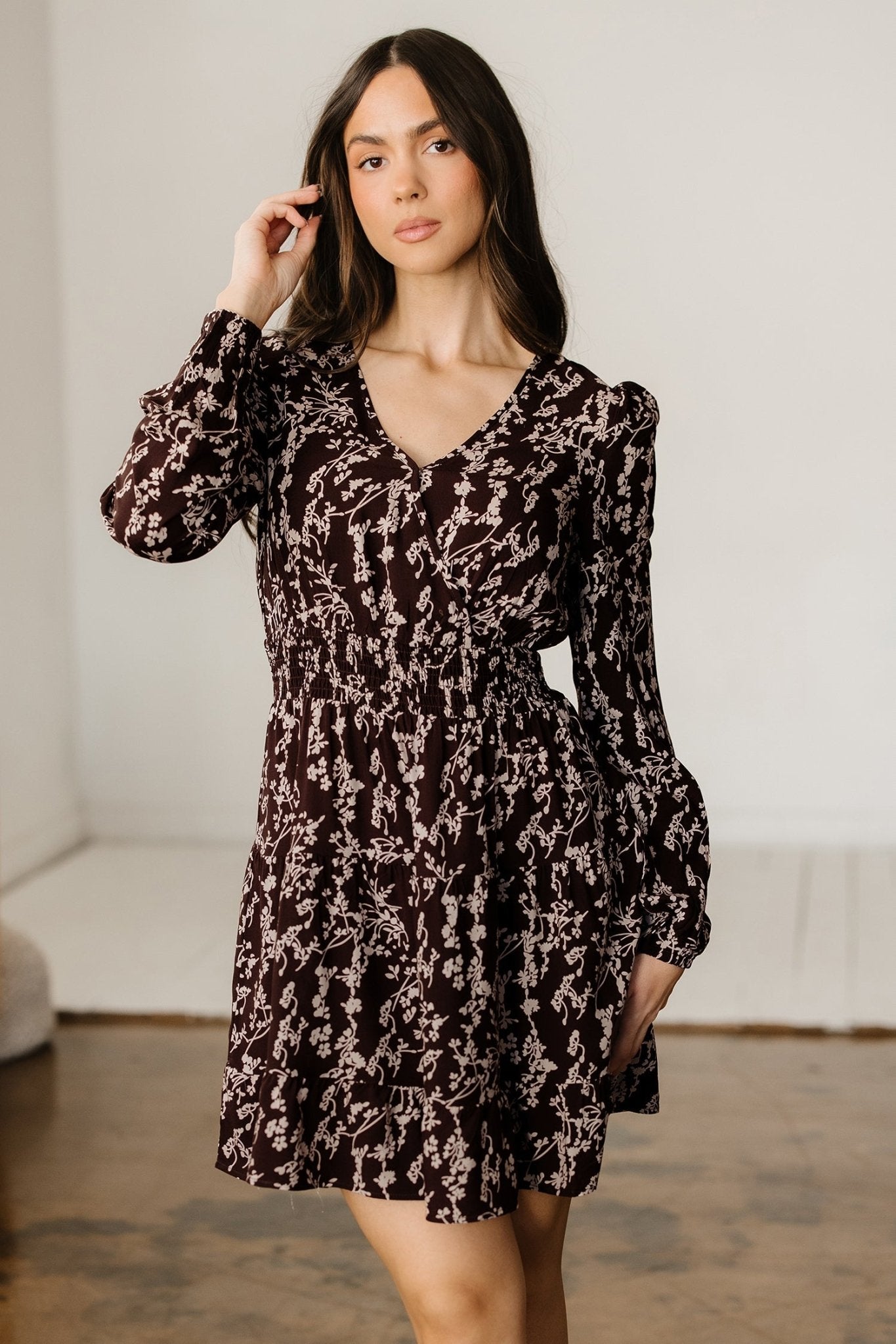 Serenity Waist Flared Mini Dress - Hello Beautiful BoutiqueMini DressesThreaded Pear