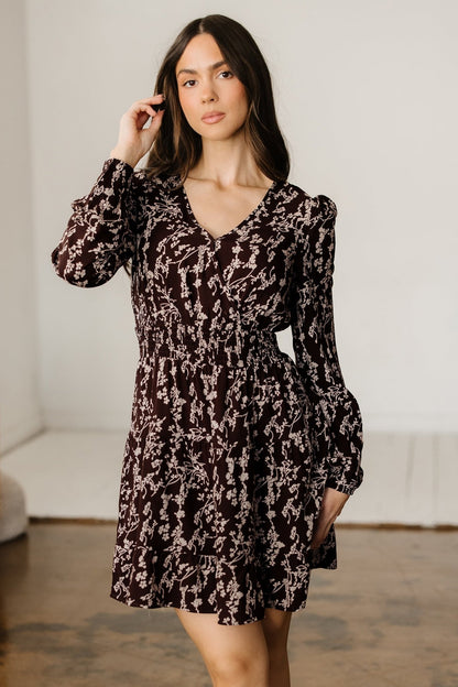 Serenity Waist Flared Mini Dress - Hello Beautiful BoutiqueMini DressesThreaded Pear