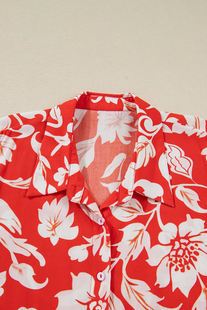 Shelby Print Loose Up PLUS Shirt - Hello Beautiful BoutiquePlus Size Blouses & ShirtsThreaded Pear