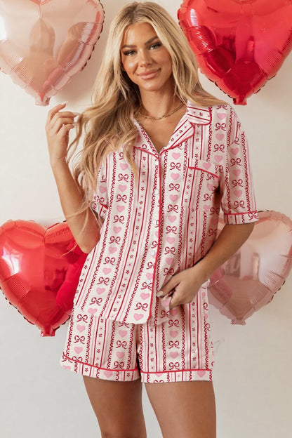 Sienna Short 2pcs Pajama Set - Hello Beautiful BoutiqueSleepwearThreaded Pear