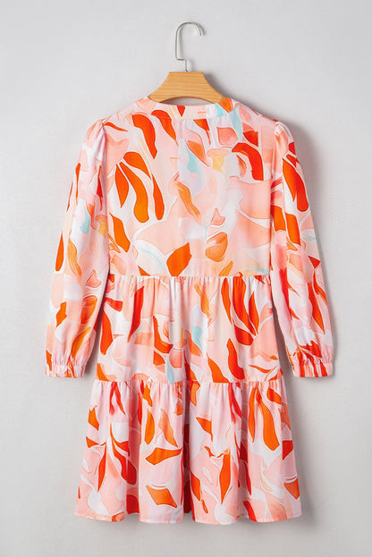 Sierra Print Long Sleeve Dress - Hello Beautiful Boutique15% OFFThreaded Pear