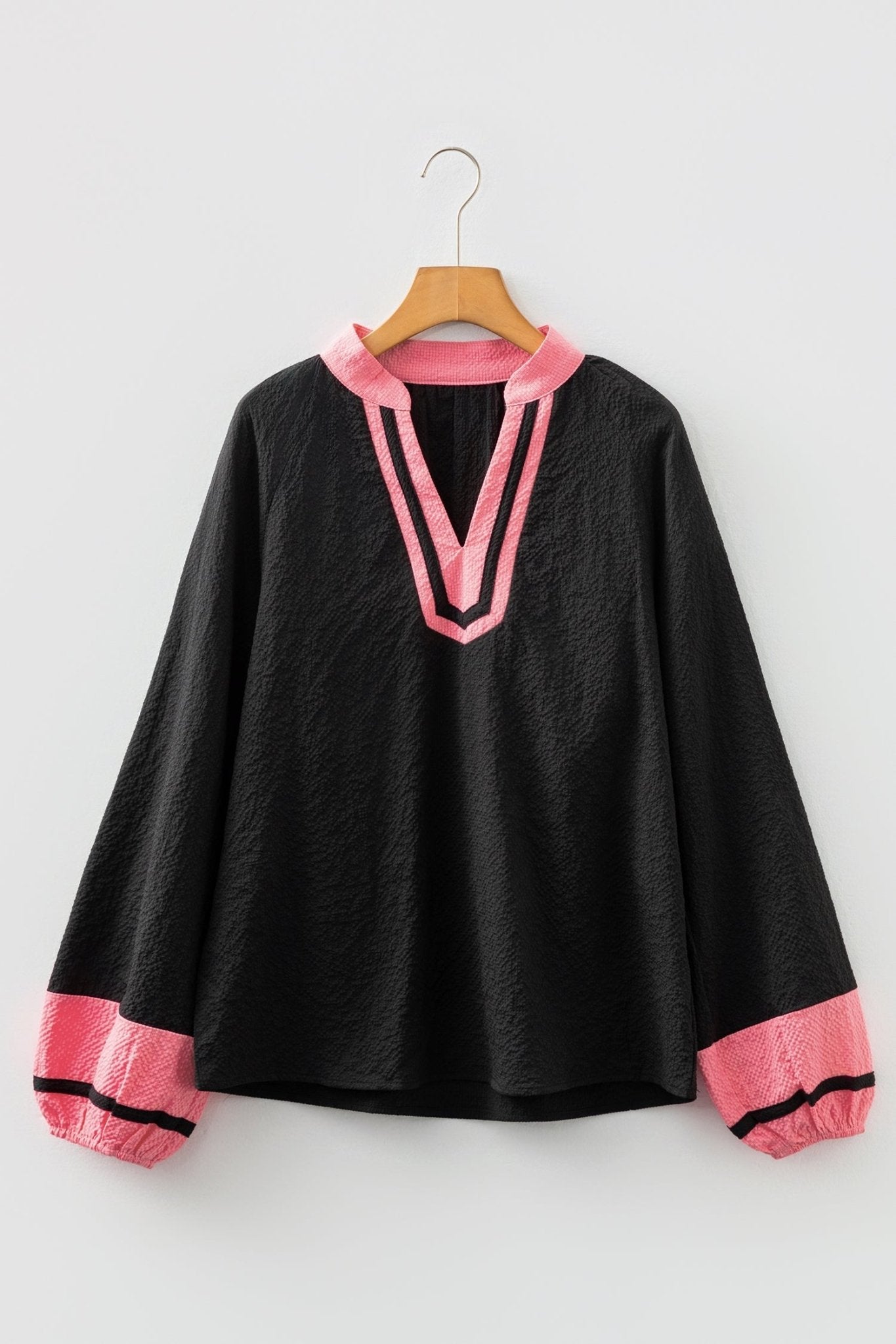 Siya Long Sleeve Blouse Long Sleeve Top - Hello Beautiful BoutiqueBlouses & ShirtsThreaded Pear