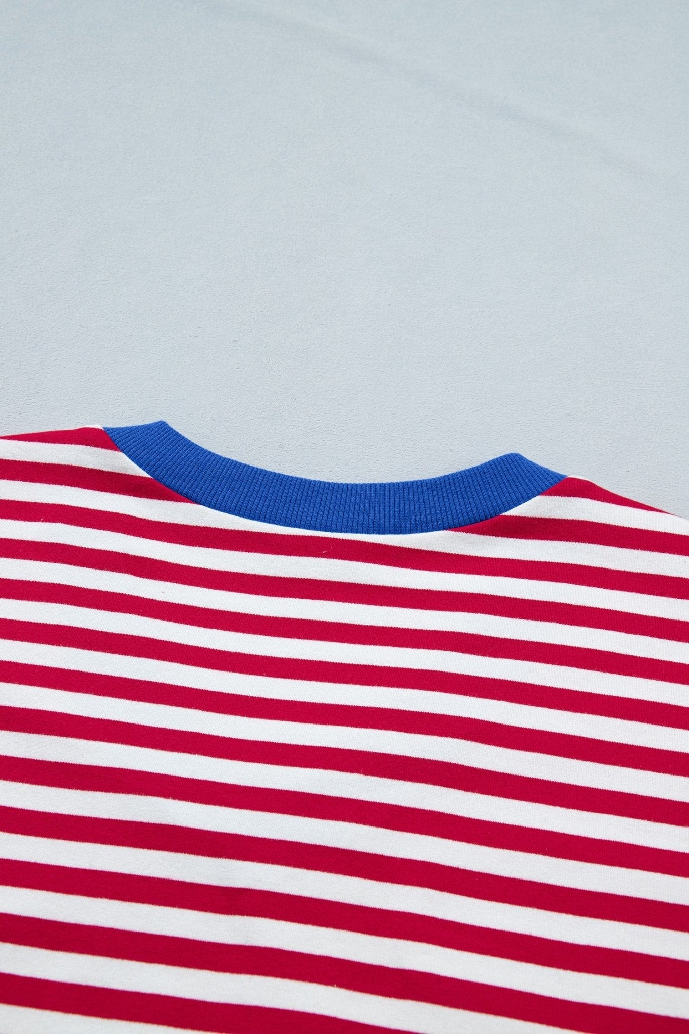 Skye Stripe Trim Tee Set - Hello Beautiful BoutiqueShort SetsThreaded Pear