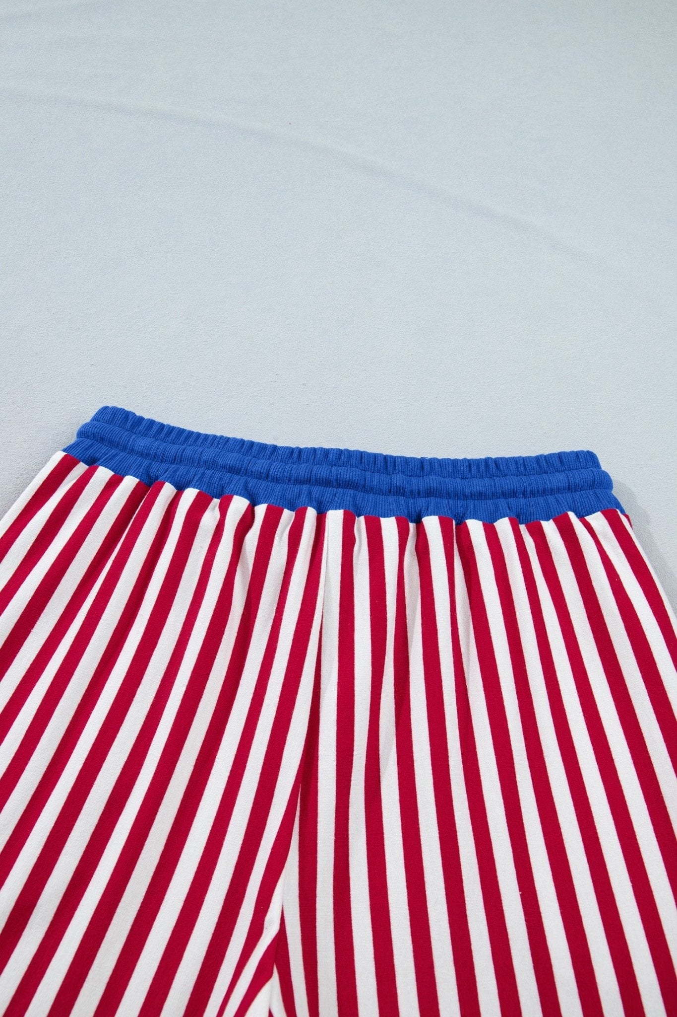 Skye Stripe Trim Tee Set - Hello Beautiful BoutiqueShort SetsThreaded Pear