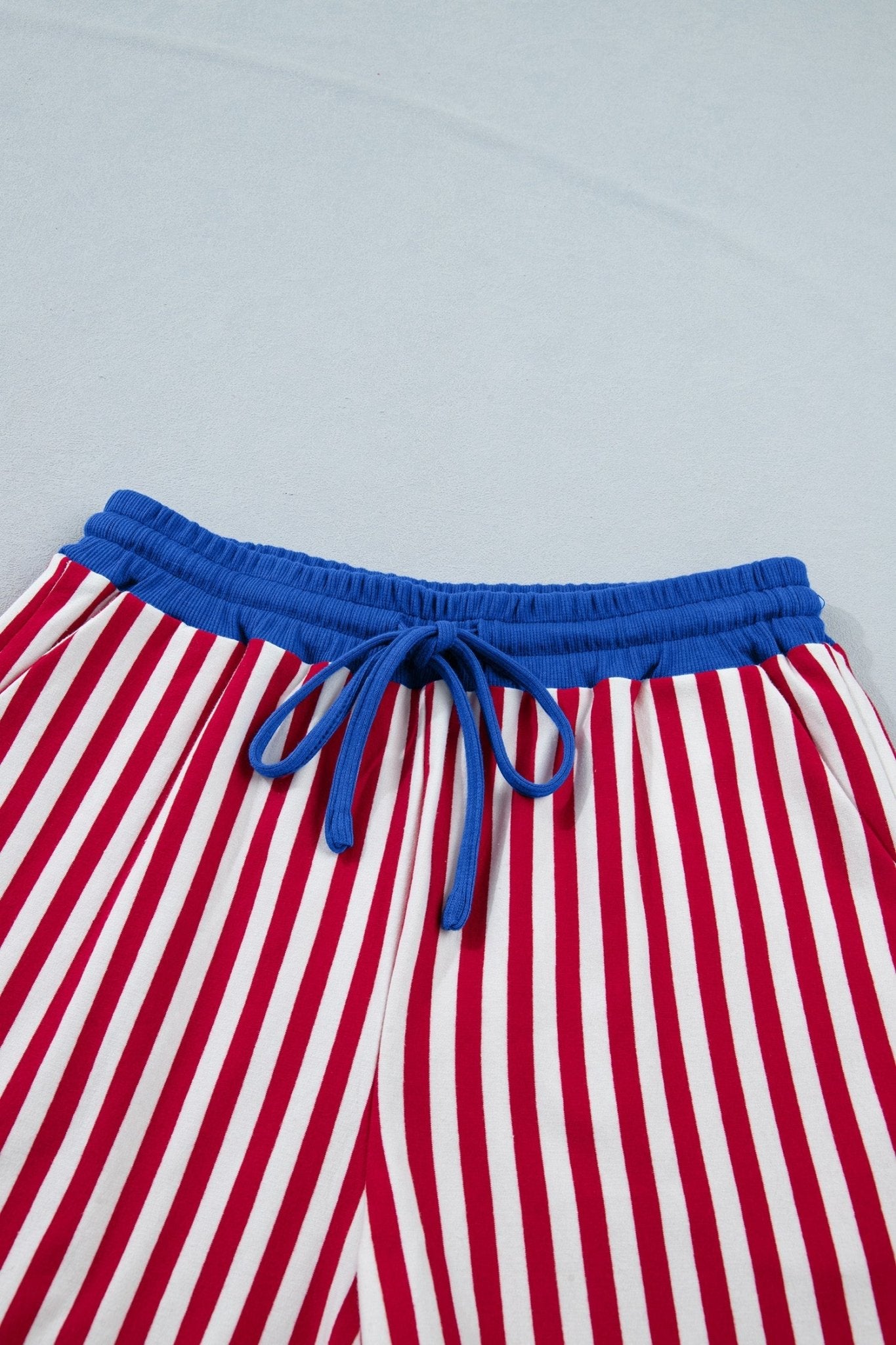 Skye Stripe Trim Tee Set - Hello Beautiful BoutiqueShort SetsThreaded Pear