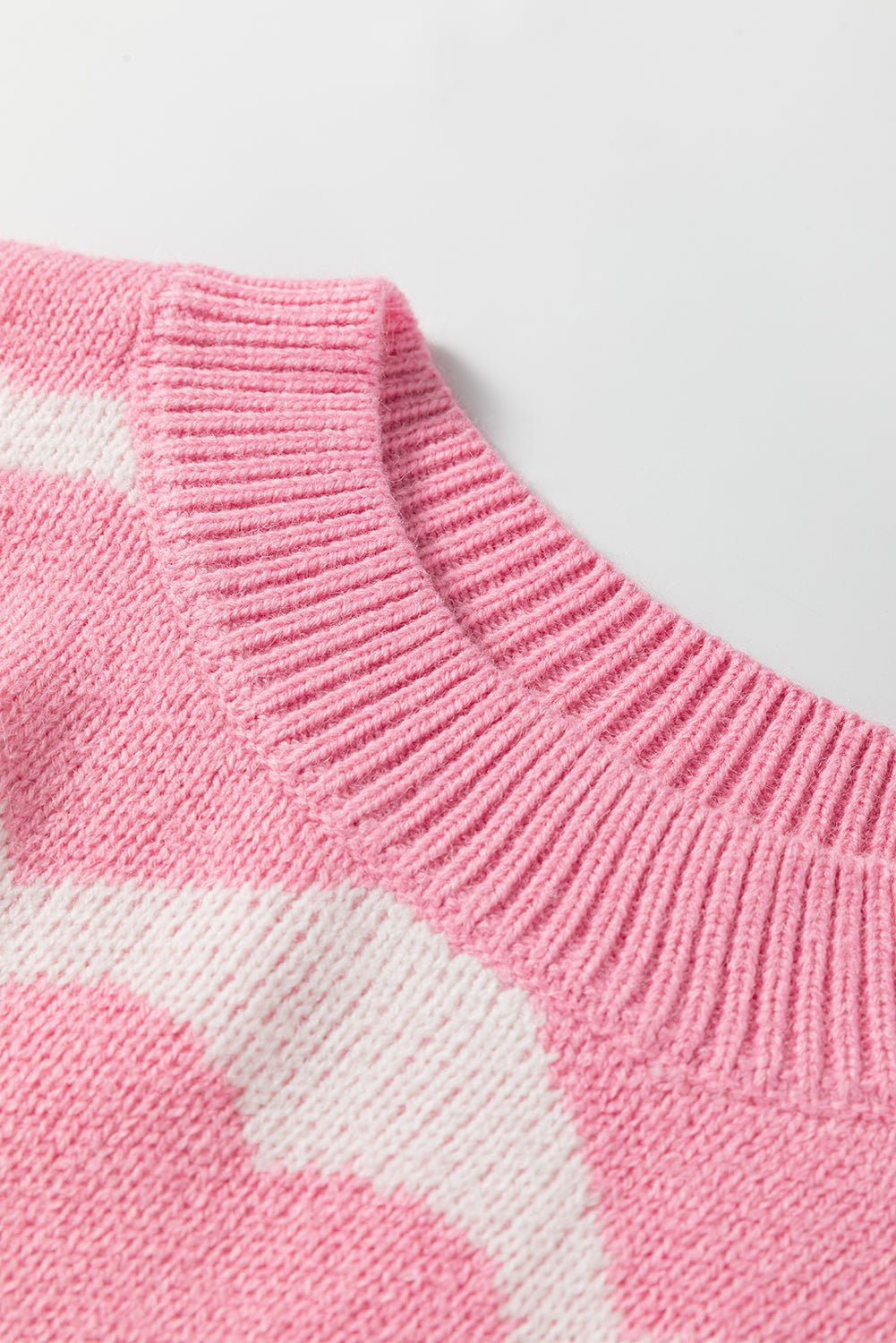 Skylar Heart Print Knit Sweater - Hello Beautiful BoutiqueSweatersThreaded Pear