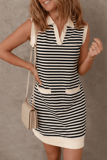 Sloan Sleeveless Shift Mini Dress - Hello Beautiful BoutiqueMini DressesThreaded Pear