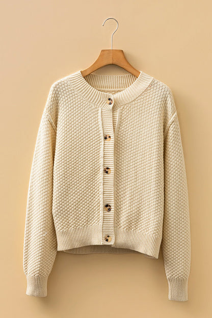 Sofia Front Cropped Cardigan Sweater - Hello Beautiful BoutiqueCardigansThreaded Pear