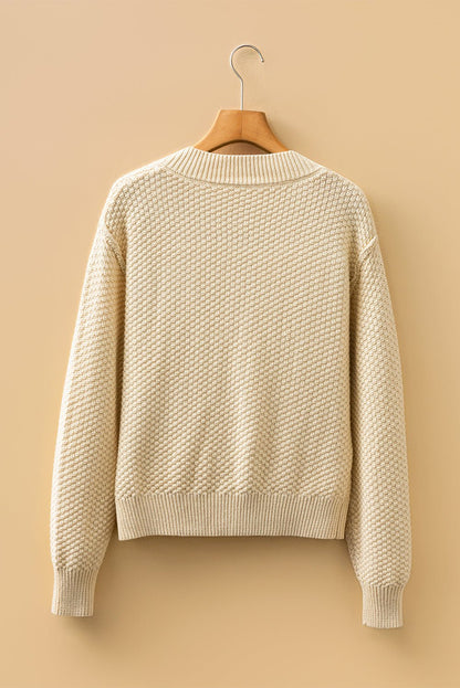 Sofia Front Cropped Cardigan Sweater - Hello Beautiful BoutiqueCardigansThreaded Pear