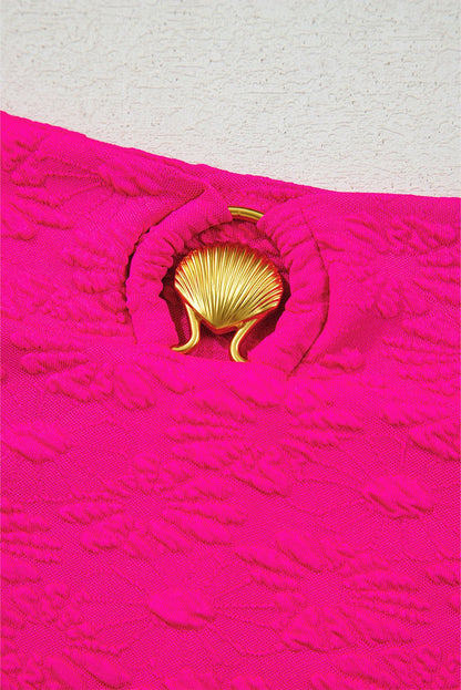 Sofia Knotted 2pcs Bikini Swimsuit - Hello Beautiful BoutiqueHigh Waisted SwimsuitThreaded Pear
