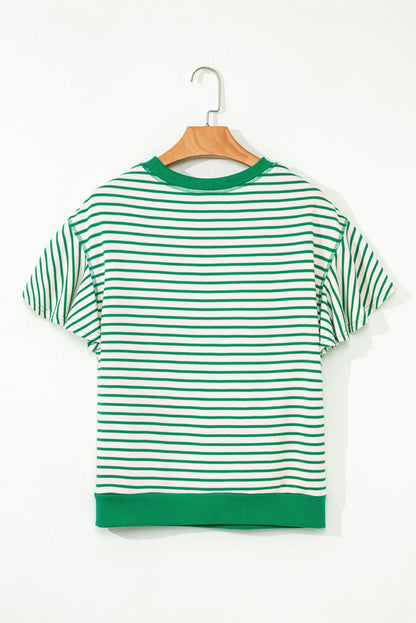 Sol Ruffle Short Sleeve Top - Hello Beautiful BoutiqueBlouses & ShirtsThreaded Pear