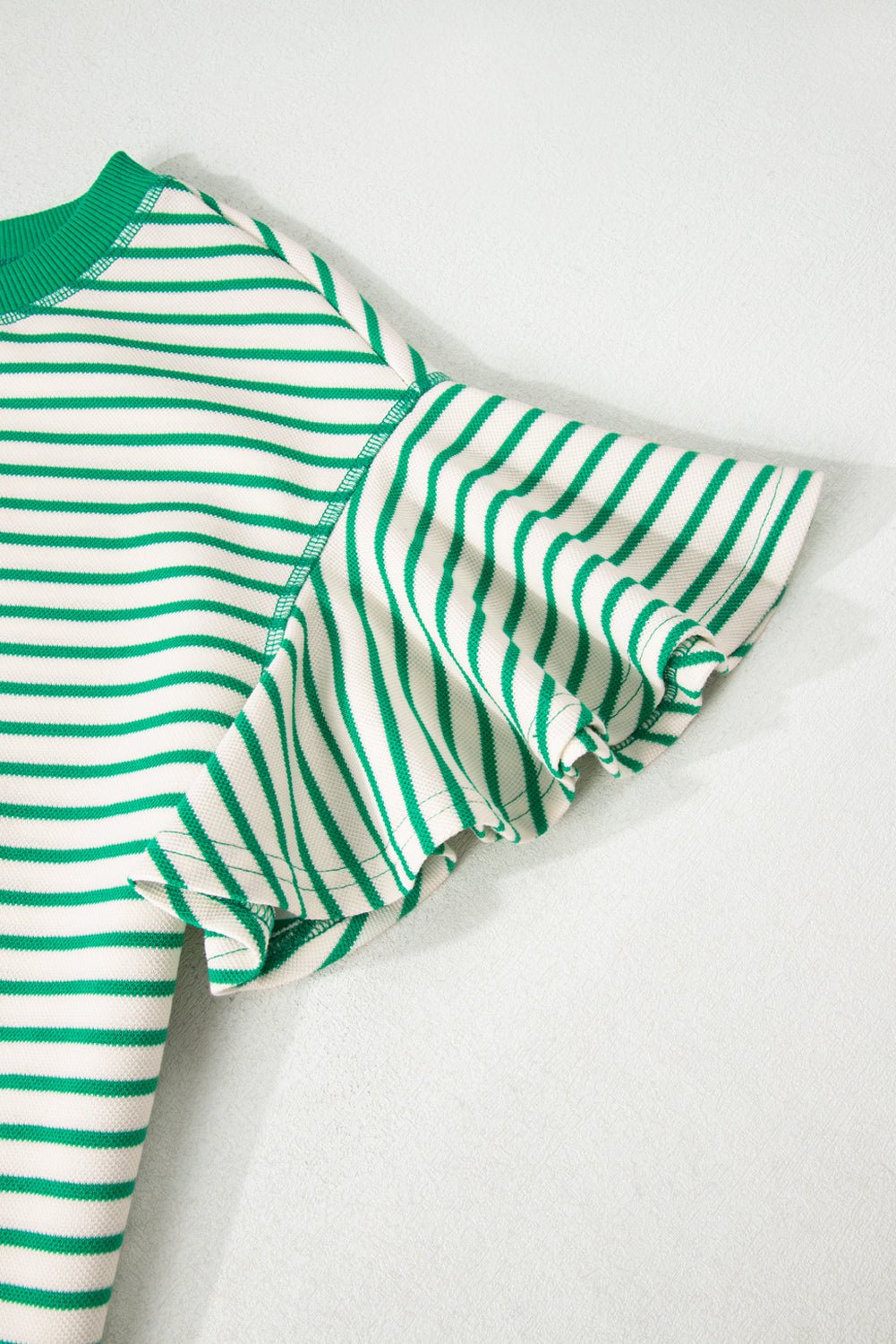 Sol Ruffle Short Sleeve Top - Hello Beautiful BoutiqueBlouses & ShirtsThreaded Pear