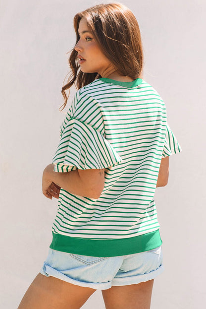 Sol Ruffle Short Sleeve Top - Hello Beautiful BoutiqueBlouses & ShirtsThreaded Pear