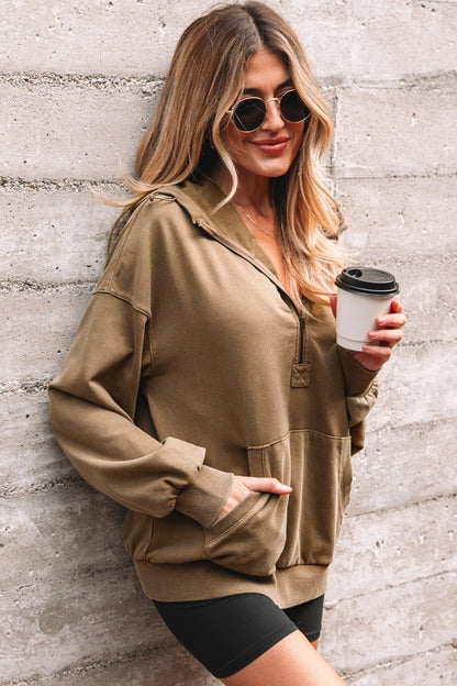 Solana Mineral Wash Baggy Hoodie - Hello Beautiful BoutiqueSweatshirts & HoodiesThreaded Pear