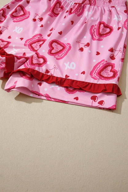 Solana Valentines 2pcs Pajama Set - Hello Beautiful BoutiqueSleepwearThreaded Pear