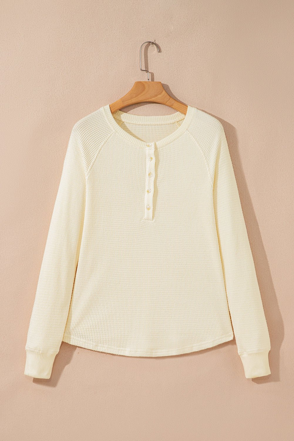 Soleil Knit Half Henley Top - Hello Beautiful Boutique15% OFFThreaded Pear