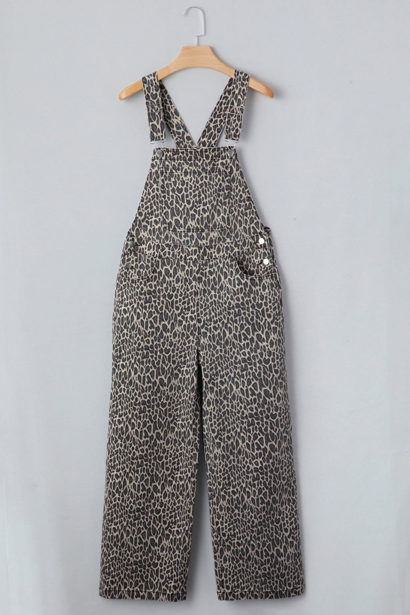 Soleil Leg Loose Overall Jumpsuit - Hello Beautiful BoutiqueJumpsuits & RompersThreaded Pear