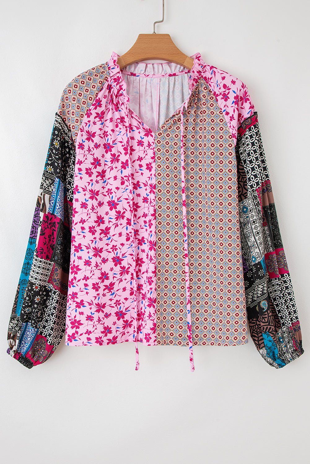 Solirina Shoulder Bubble Sleeve Blouse - Hello Beautiful BoutiqueBlouses & ShirtsThreaded Pear