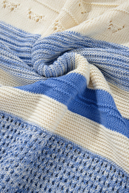 Sophia Stitch Puff Sleeve Sweater - Hello Beautiful BoutiqueSweatersThreaded Pear