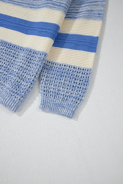 Sophia Stitch Puff Sleeve Sweater - Hello Beautiful BoutiqueSweatersThreaded Pear