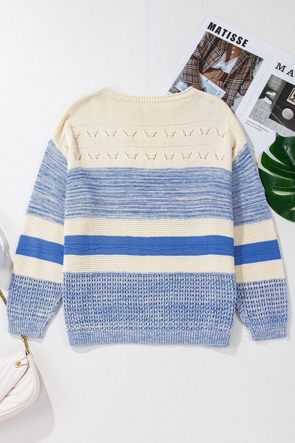 Sophia Stitch Puff Sleeve Sweater - Hello Beautiful BoutiqueSweatersThreaded Pear